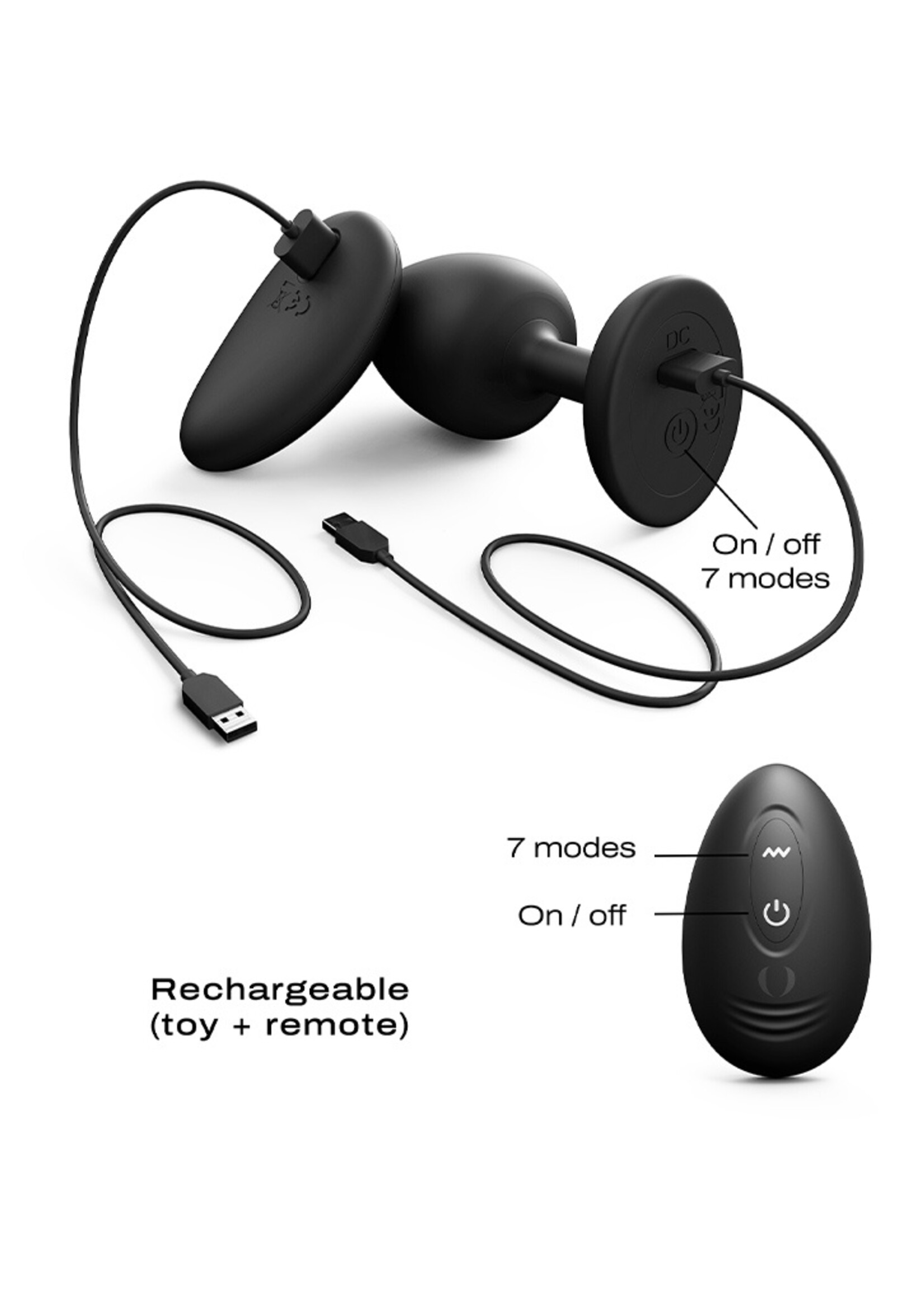 Dorcel Geisha Plug Infinite L – Analvibrator