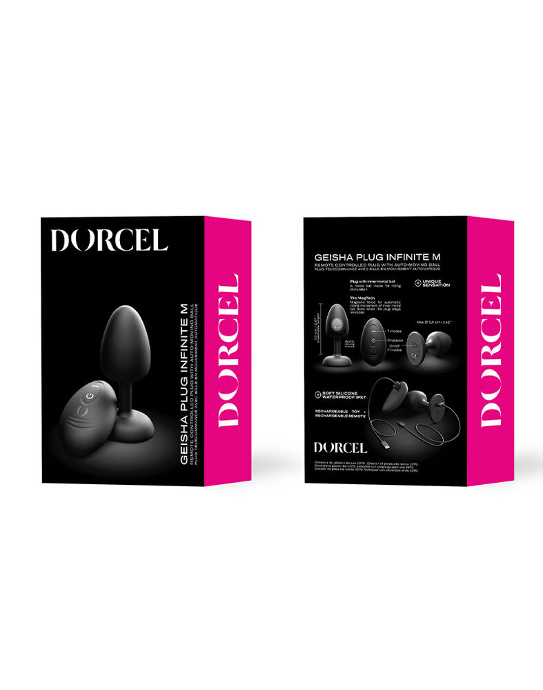 Dorcel Dorcel Geisha Plug Infinite M – Magnetische Bewegungsfreude Dorcel Dorcel Geisha Plug Infinite M – Magnetische Bewegungsfreude
