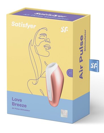 Satisfyer Love Breeze – Drukgolfvibrator Satisfyer Love Breeze – Drukgolfvibrator