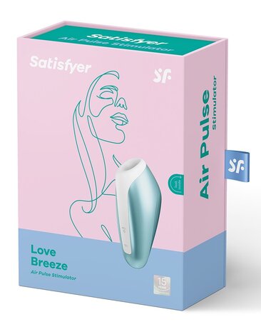 Satisfyer Love Breeze – Drukgolfvibrator Satisfyer Love Breeze – Drukgolfvibrator