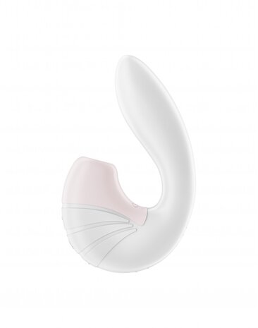 Satisfyer Satisfyer - Supernova - Air Pulse + G-Punkt-Vibrator - Weiß Satisfyer Satisfyer - Supernova - Air Pulse + G-Punkt-Vibrator - Weiß