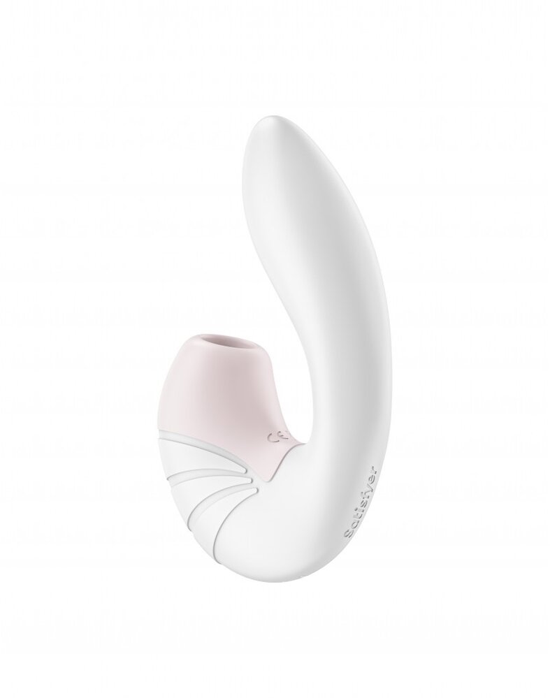 Satisfyer Satisfyer - Supernova - Air Pulse + G-Spot Vibrator - White Satisfyer Satisfyer - Supernova - Air Pulse + G-Spot Vibrator - White