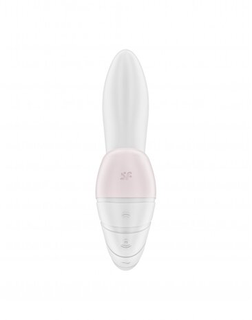 Satisfyer Satisfyer - Supernova - Air Pulse + G-Spot Vibrator - White Satisfyer Satisfyer - Supernova - Air Pulse + G-Spot Vibrator - White