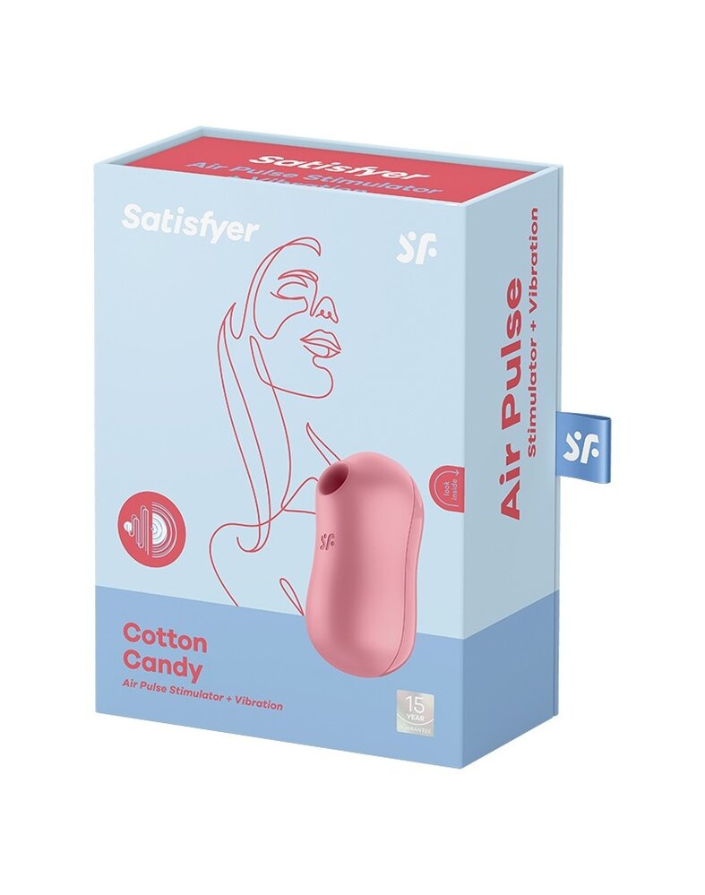 Satisfyer Suikerspin - Drukgolfvibrator Satisfyer Suikerspin - Drukgolfvibrator