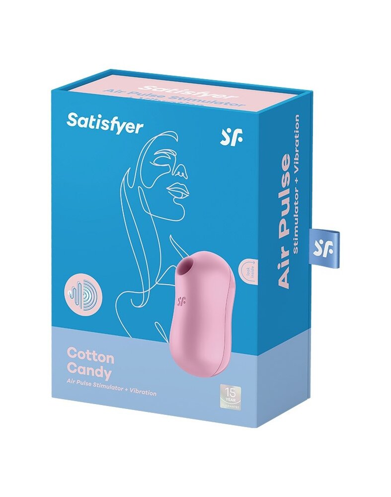 Satisfyer Satisfyer Cotton Candy – Druckwellenvibrator Satisfyer Satisfyer Cotton Candy – Druckwellenvibrator