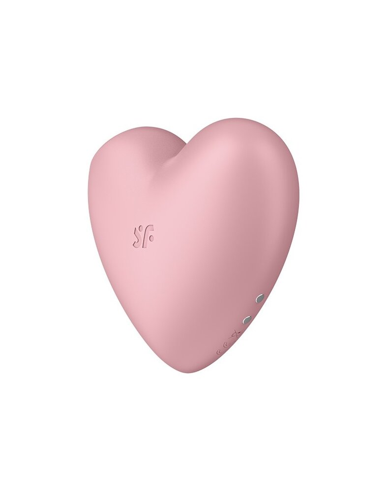 Satisfyer Satisfyer - Cutie Heart - Luftimpuls-Vibrator - Rosa Satisfyer Satisfyer - Cutie Heart - Luftimpuls-Vibrator - Rosa