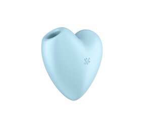 Satisfyer Schattig hartje - Blauw