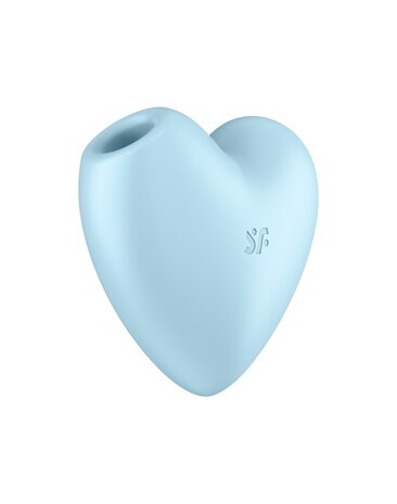 Satisfyer Cutie Heart - Blauw - Drukgolf vibrator