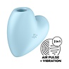 Satisfyer Cutie Heart - Vibromasseur Air Pulse - Bleu
