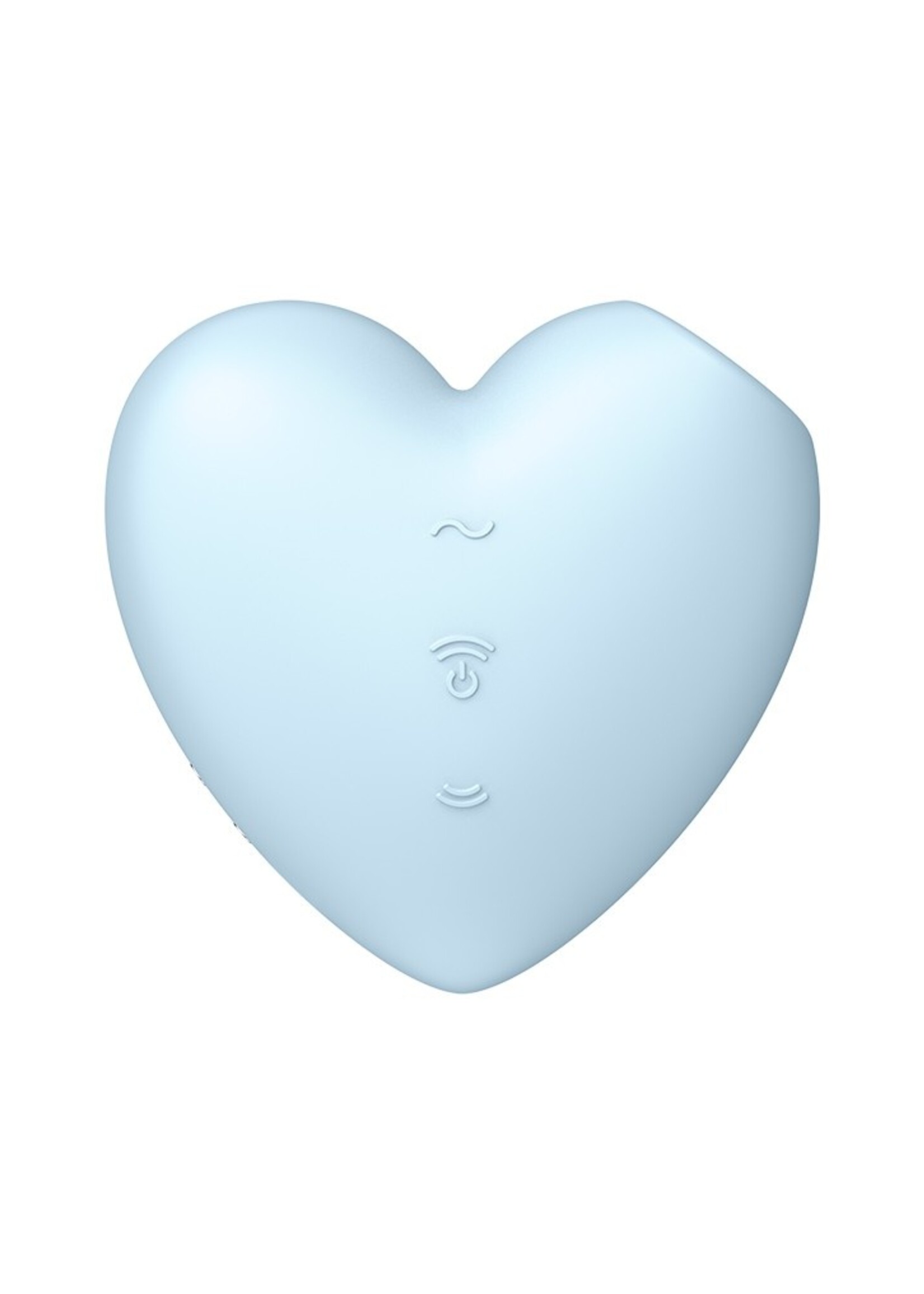Satisfyer Cutie Heart - Blauw - Drukgolf vibrator