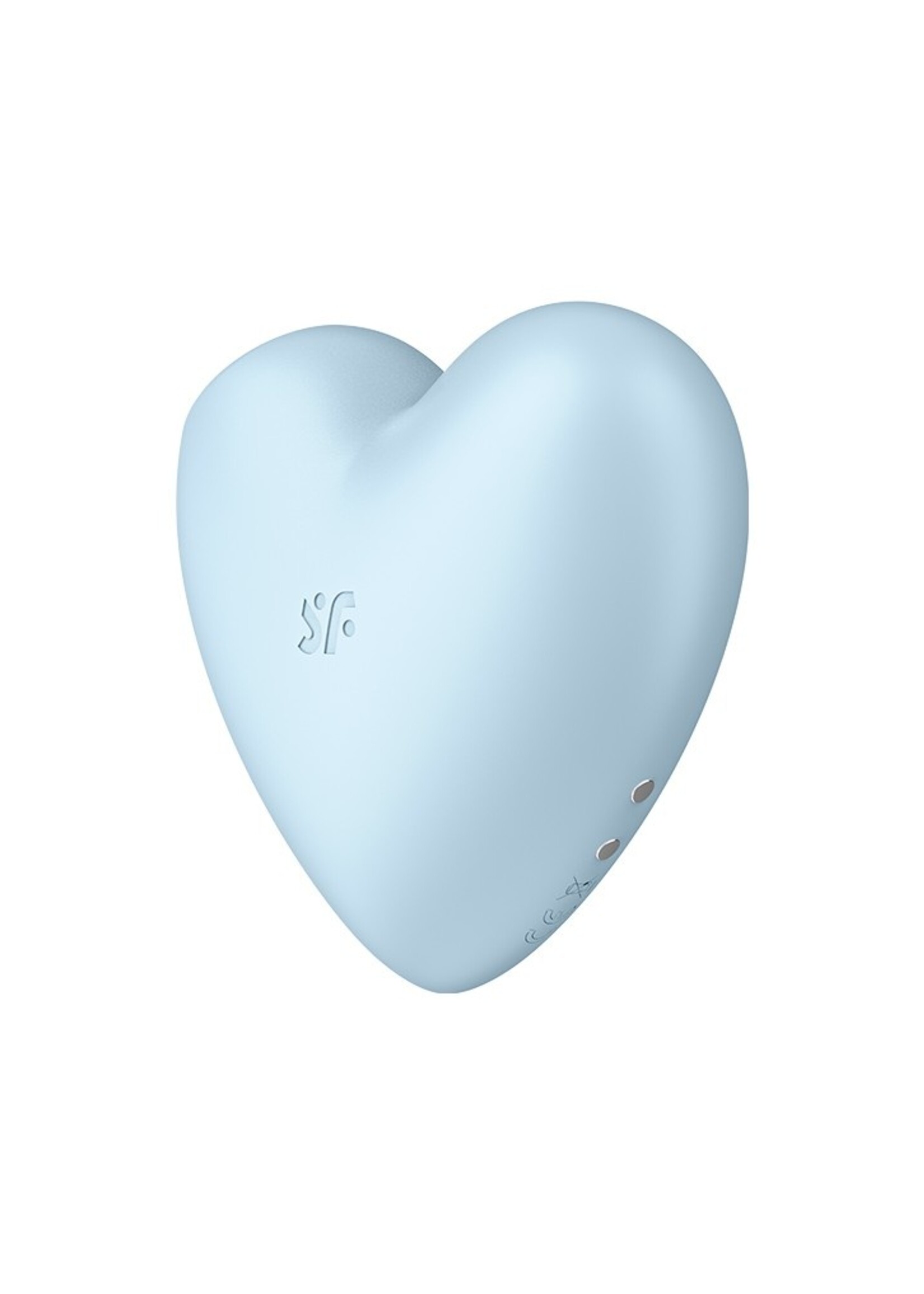 Satisfyer Cutie Heart - Blau - Druckwellenvibrator