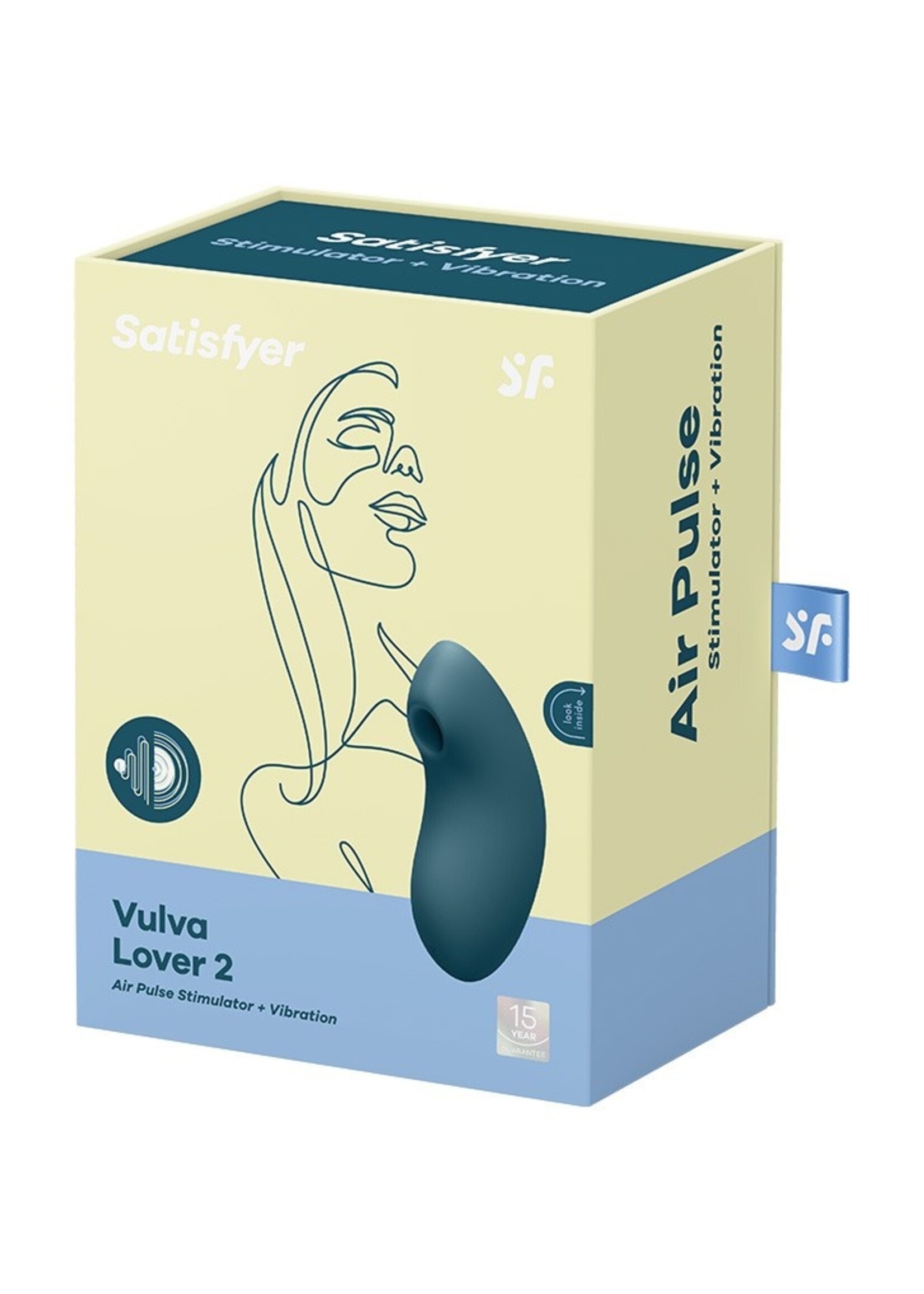 Satisfyer Vulva Lover 2 – Drukgolfvibrator