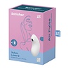 Satisfyer Vulva Lover 2 - Vibromasseur Air Pulse - Blanc