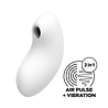 Satisfyer Vulva Lover 2 - Vibromasseur Air Pulse - Blanc