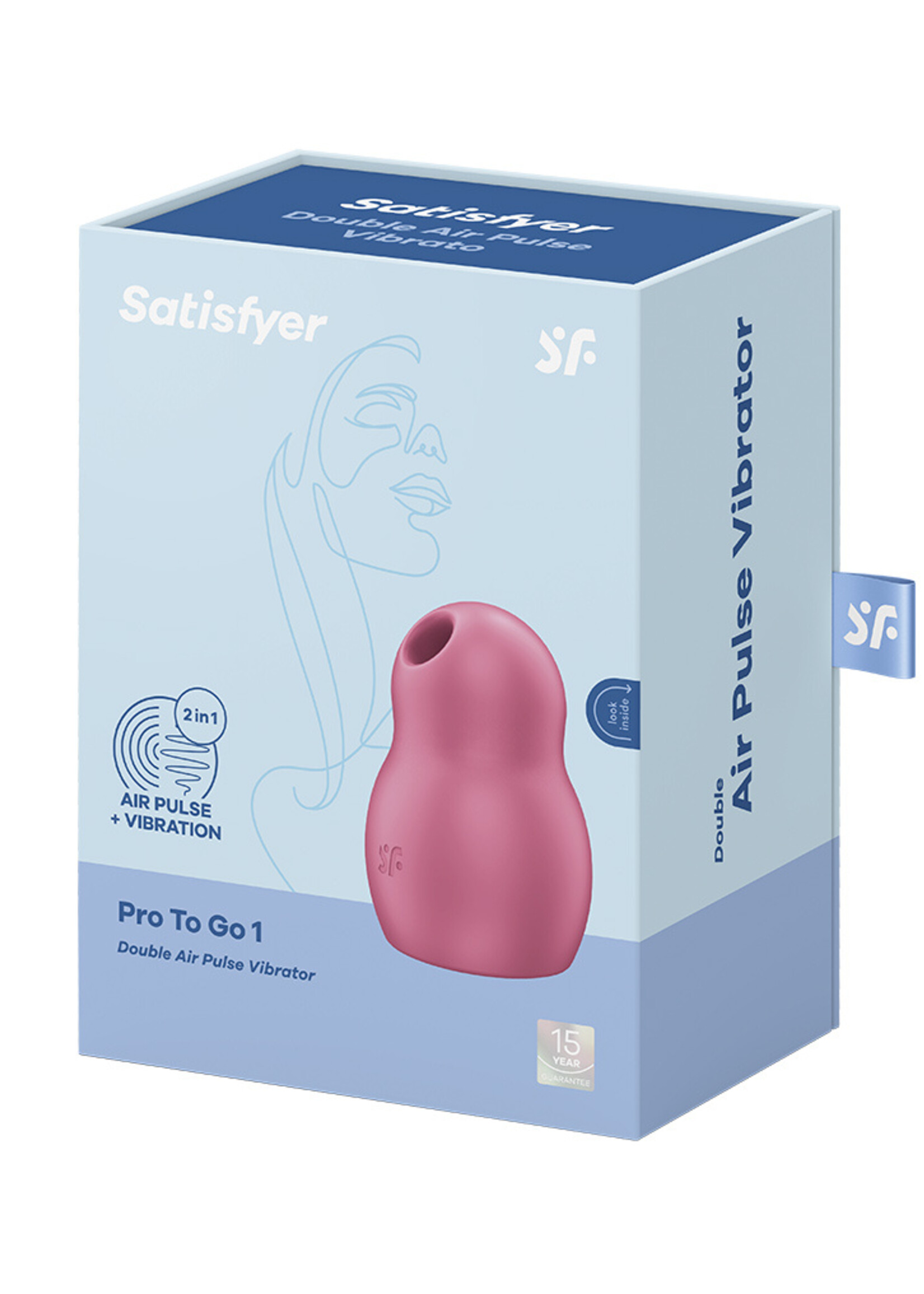 Satisfyer Pro To Go 1 - Rose