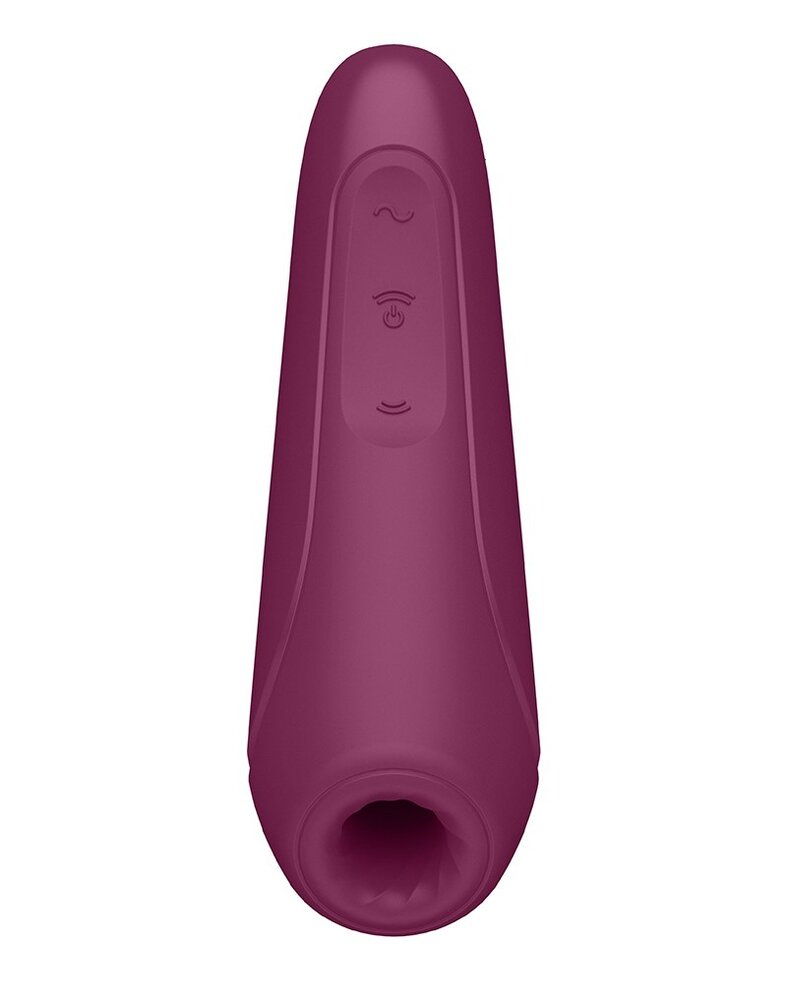 Satisfyer Curvy 1+ Rose Red / incl. Bluetooth and App