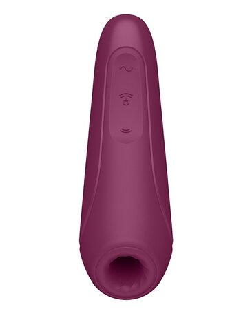 Satisfyer Curvy 1+ Rose Red / incl. Bluetooth and App