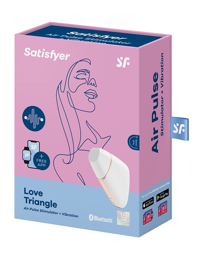 Satisfyer Love Triangle – Druckwellenvibrator mit App-Steuerung