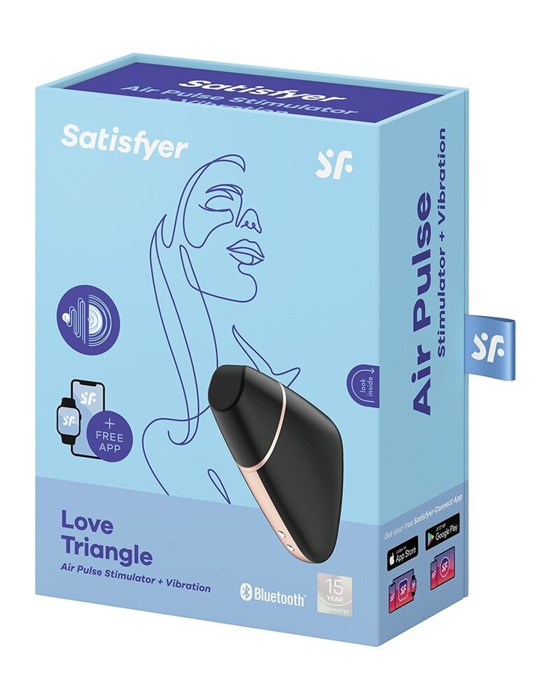 Satisfyer Love Triangle – Druckwellenvibrator mit App-Steuerung