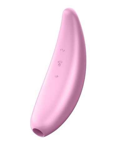 Satisfyer Curvy 3+ – Vibrator met drukgolven en app-bediening Satisfyer Curvy 3+ – Vibrator met drukgolven en app-bediening