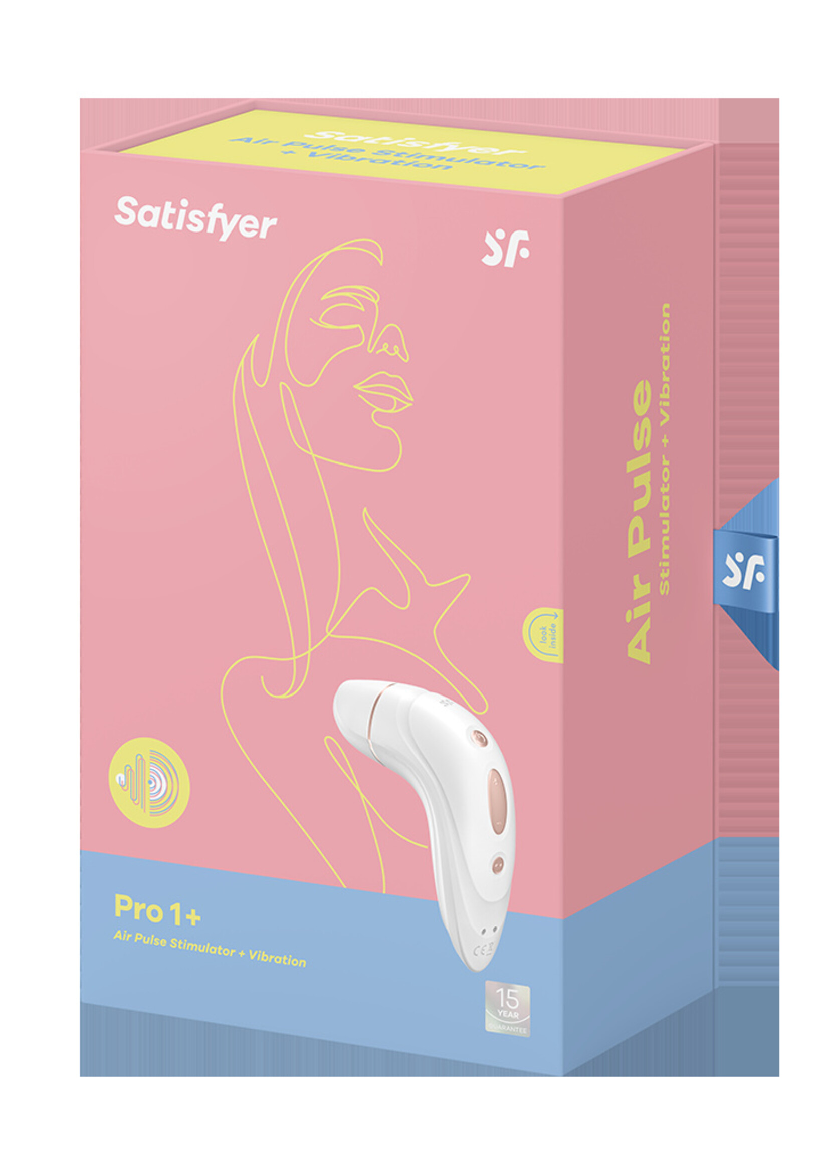 Satisfyer Pro 1+ Vibration - Druckwellenvibrator
