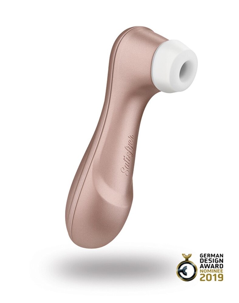 Satisfyer Pro 2 Generation 2 - Vibromasseur Air Pulse - Or rose