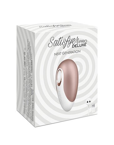 Satisfyer Pro Deluxe Next Generation – Drukgolfvibrator Satisfyer Pro Deluxe Next Generation – Drukgolfvibrator