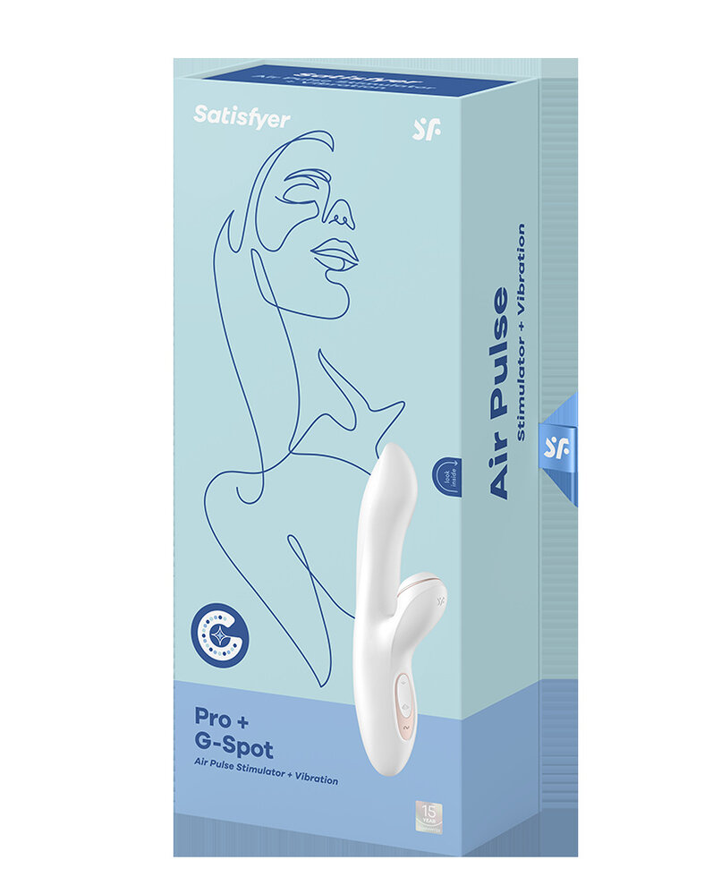Satisfyer Satisfyer Pro+ G-Spot Rabbit – Druckwellenvibrator mit G-Punkt-Stimulation Satisfyer Satisfyer Pro+ G-Spot Rabbit – Druckwellenvibrator mit G-Punkt-Stimulation