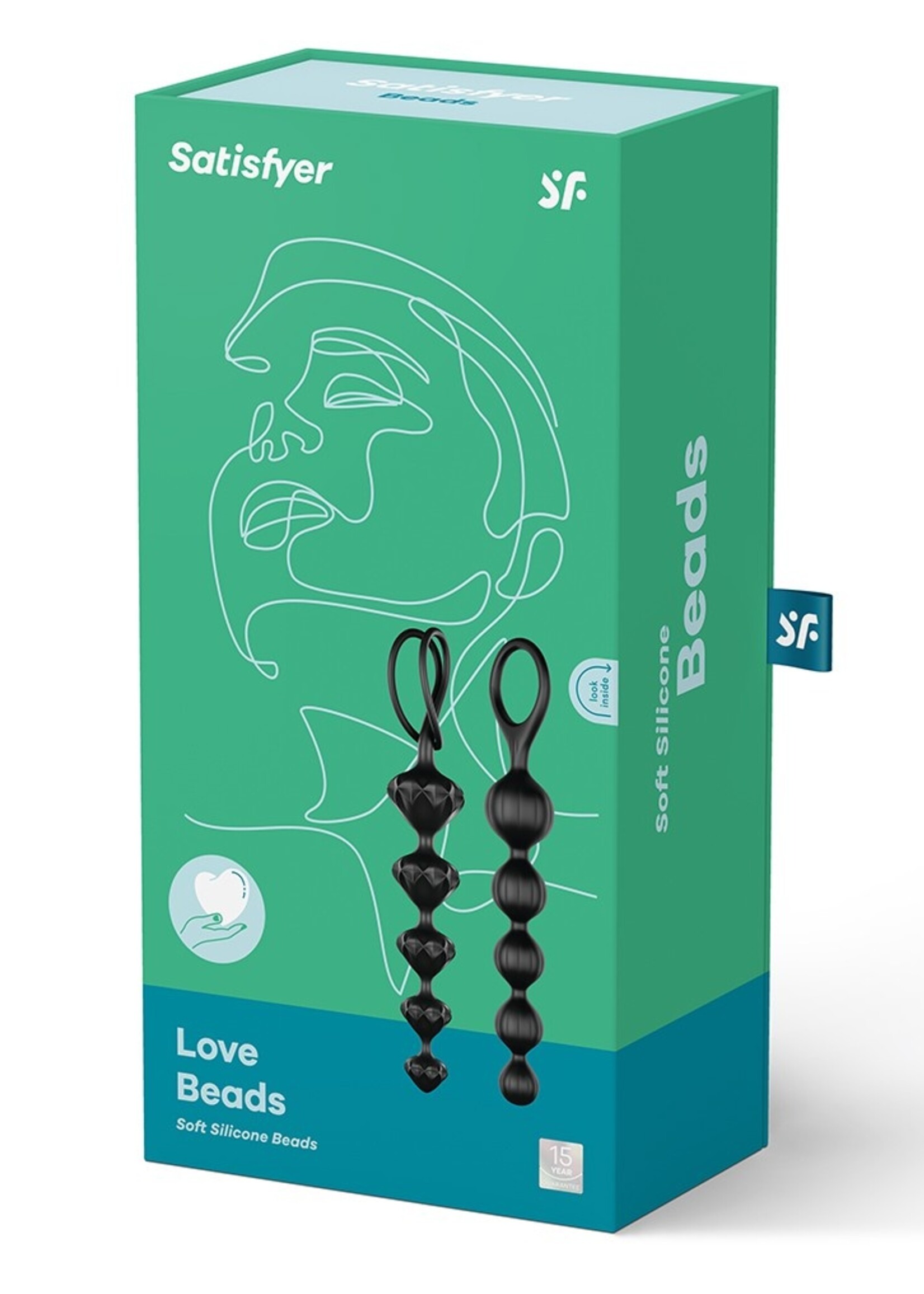 Satisfyer Love Beads – Analkugeln 20,5 cm Ø2–3,2 cm