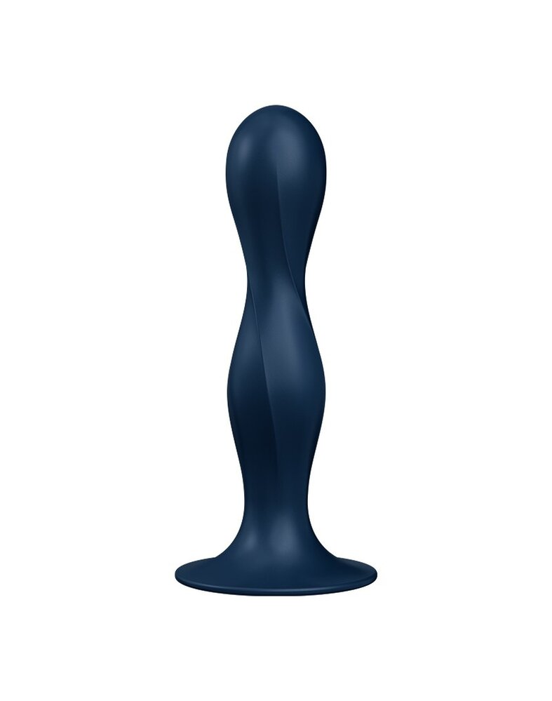 Satisfyer Double Ball-R - Bleu foncé