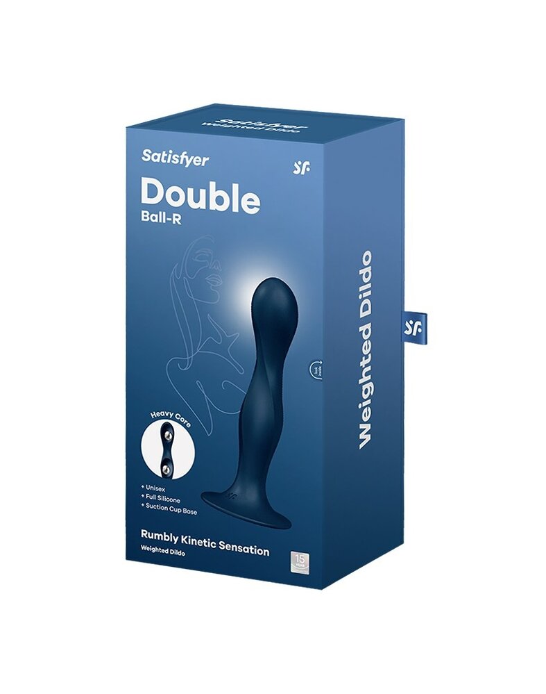 Satisfyer Satisfyer - Double Ball-R - Bleu foncé Satisfyer Satisfyer - Double Ball-R - Bleu foncé