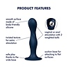 Satisfyer Double Ball-R - Bleu foncé