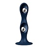 Satisfyer Double Ball-R - Bleu foncé