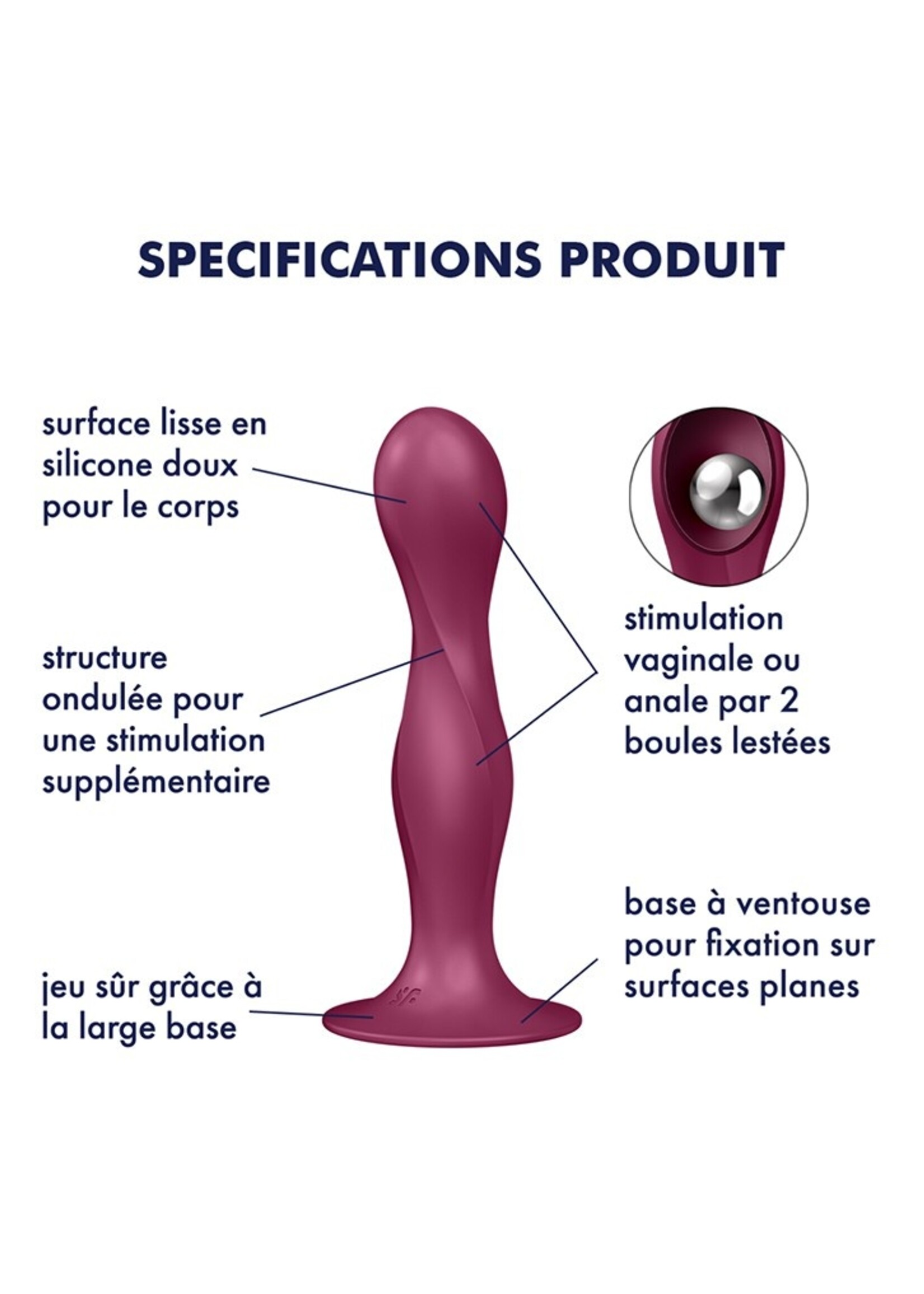 Satisfyer Double Ball-R - Red