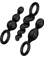 Satisfyer Booty Call - Noir (set of 3)