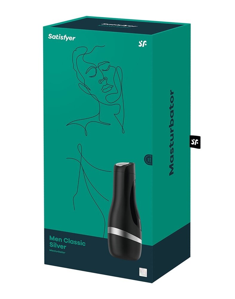 Satisfyer Men Classic Silber – Masturbator