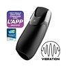 Satisfyer Men Vibration+ (avec contrôle par application) - Masturbateur - Noir