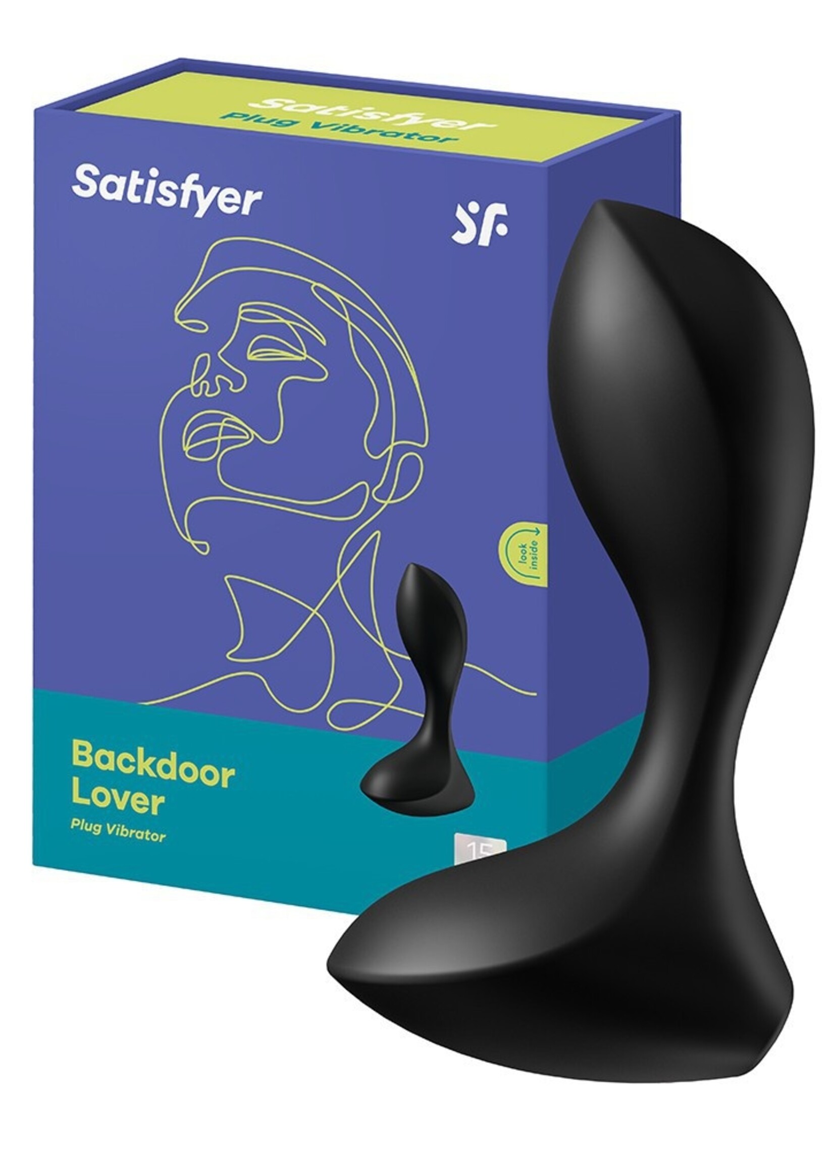 Satisfyer Backdoor Lover Schwarz – Analvibrator