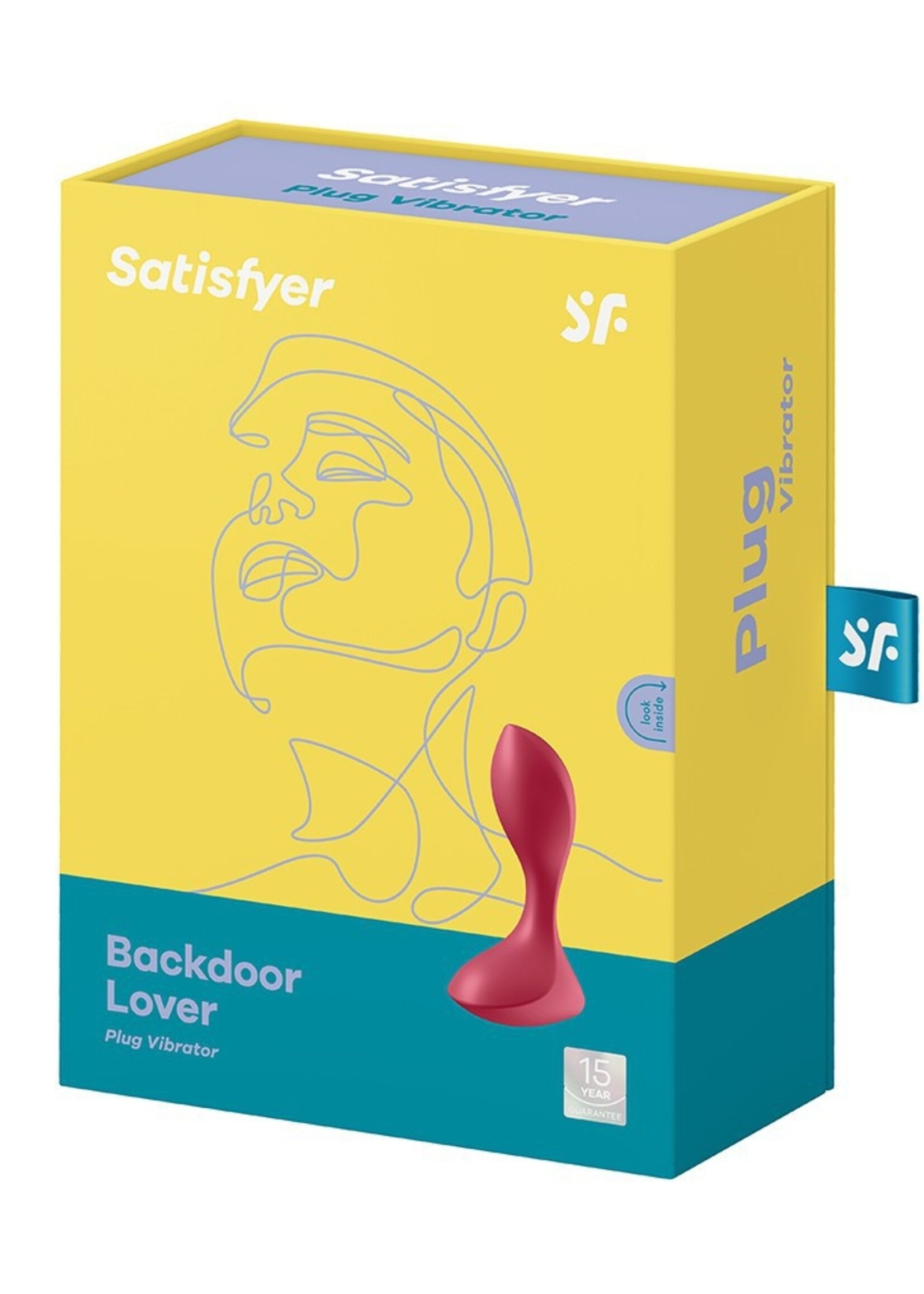 Satisfyer Backdoor Lover Rot – Analvibrator