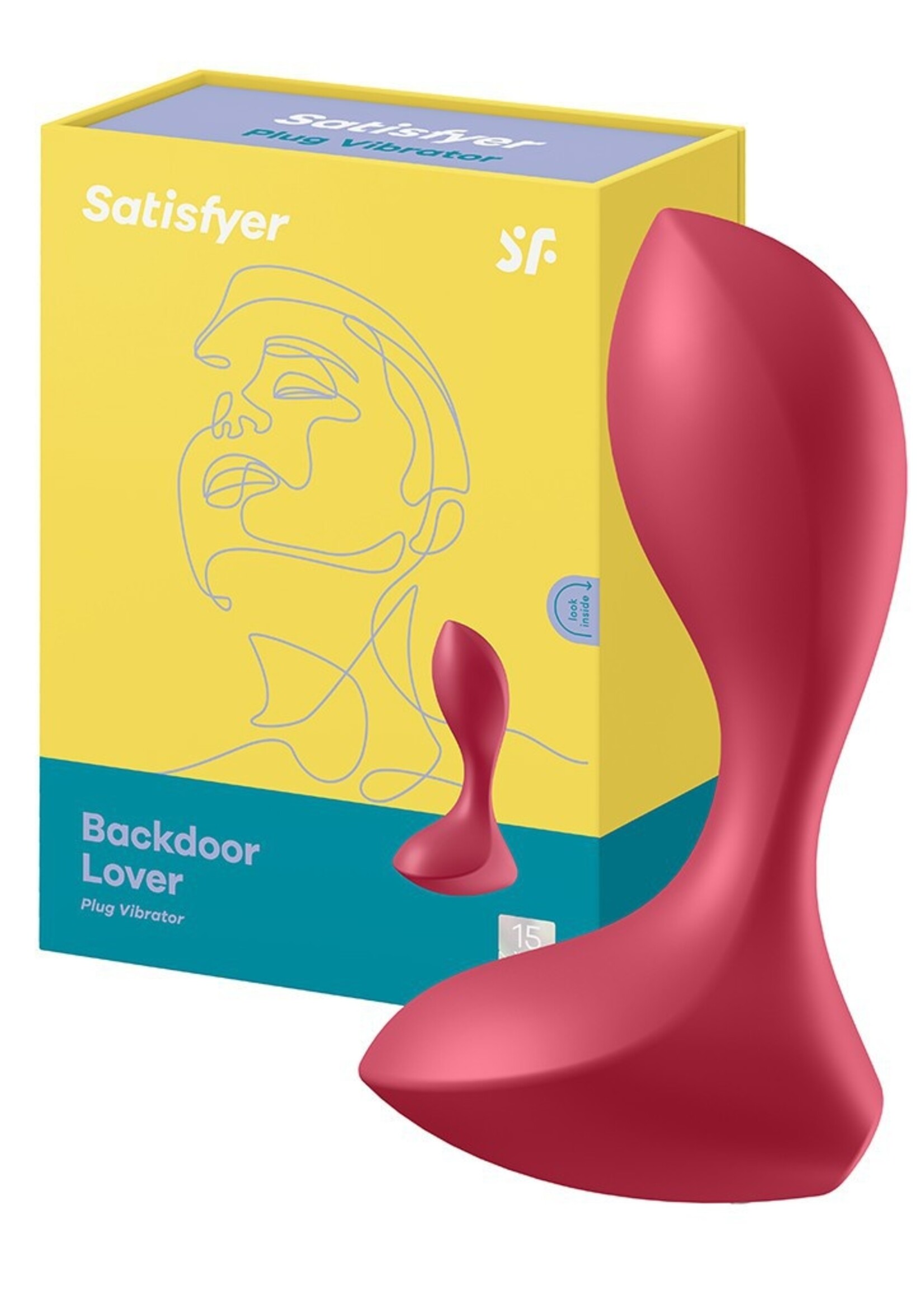 Satisfyer Backdoor Lover Rot – Analvibrator