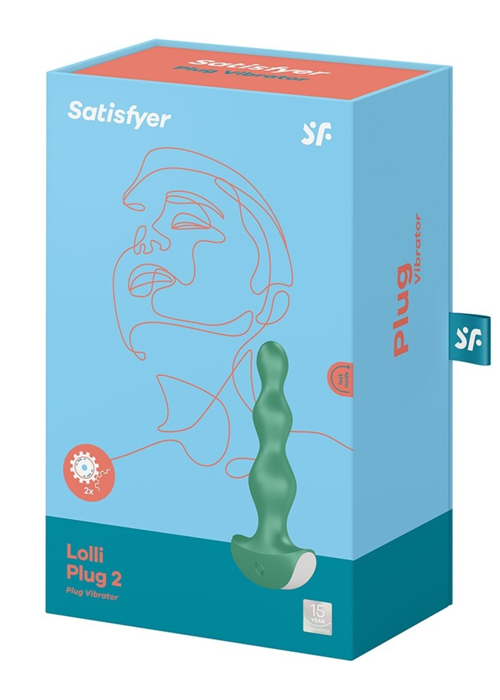 Satisfyer Lolli Plug 2 Grün – Analvibrator
