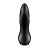 Satisfyer Rotator Plug 1+ Schwarz – Analvibrator mit Rotierende Perlen