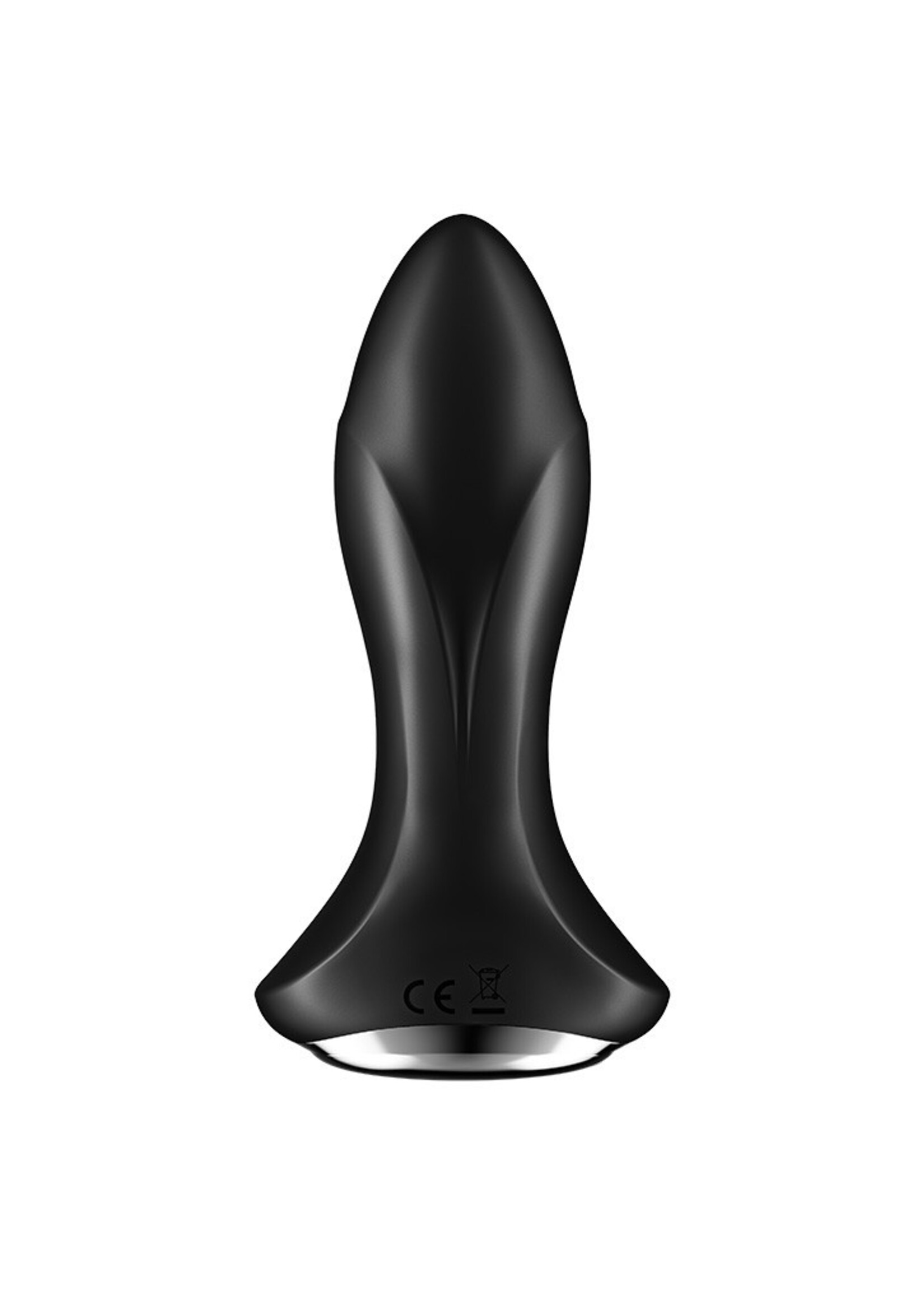 Satisfyer Rotator Plug 1+ Schwarz – Analvibrator mit Rotierende Perlen