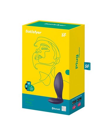 Satisfyer Power Plug - Vibromasseur Anal (avec App Control) - Violet