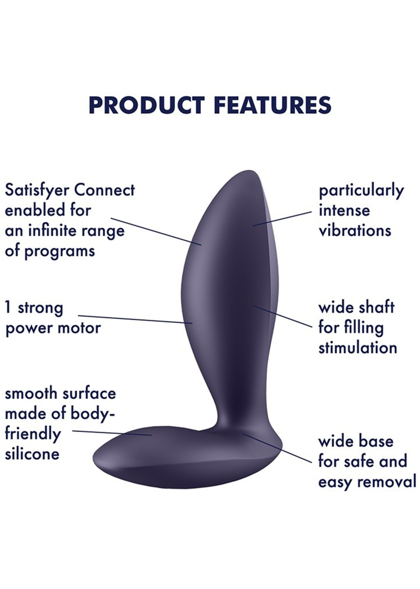 Satisfyer Power Plug – Analvibrator mit App-Steuerung