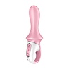 Satisfyer Air Pump Booty 5+ - Vibromasseur anal gonflable (avec contrôle par application) - Rose