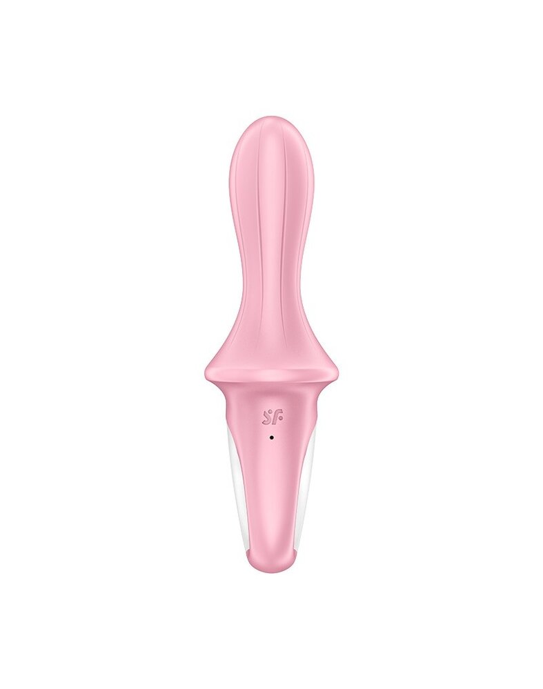 Satisfyer Air Pump Booty 5+ - Vibromasseur anal gonflable (avec contrôle par application) - Rose