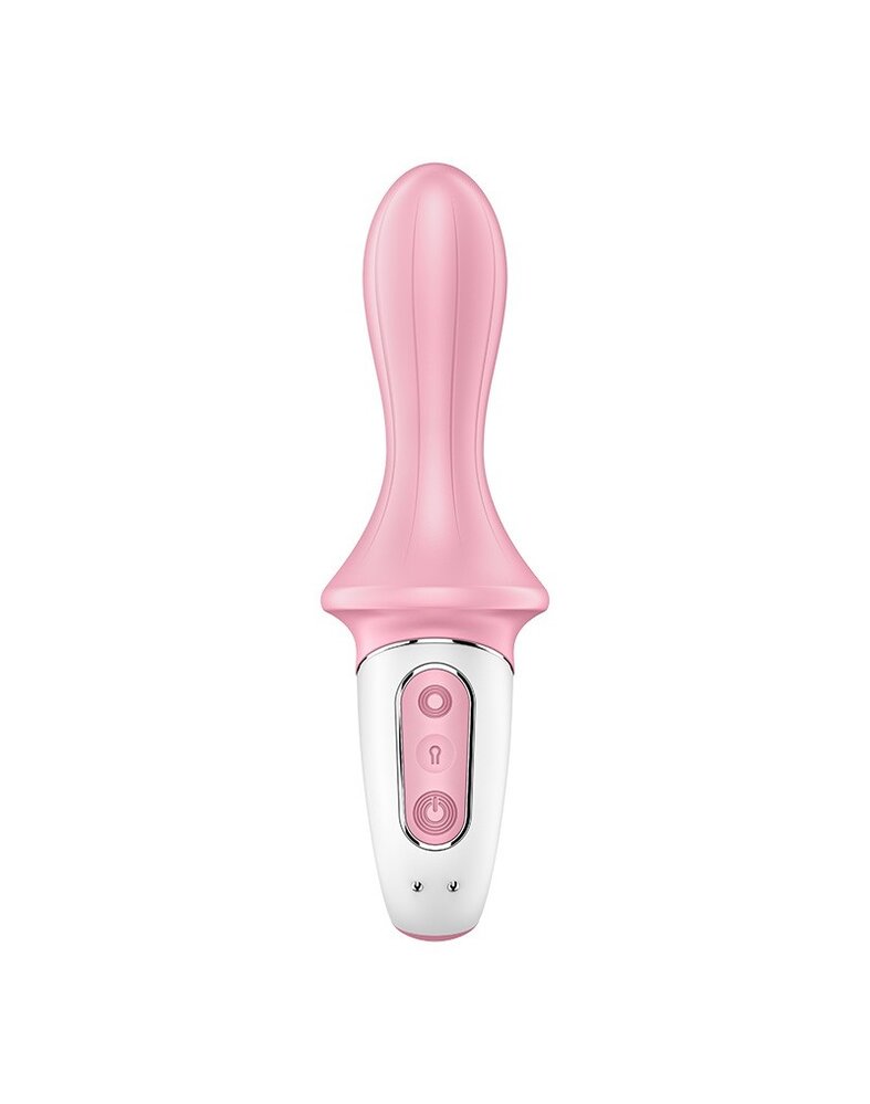 Satisfyer Air Pump Booty 5+ - Vibromasseur anal gonflable (avec contrôle par application) - Rose