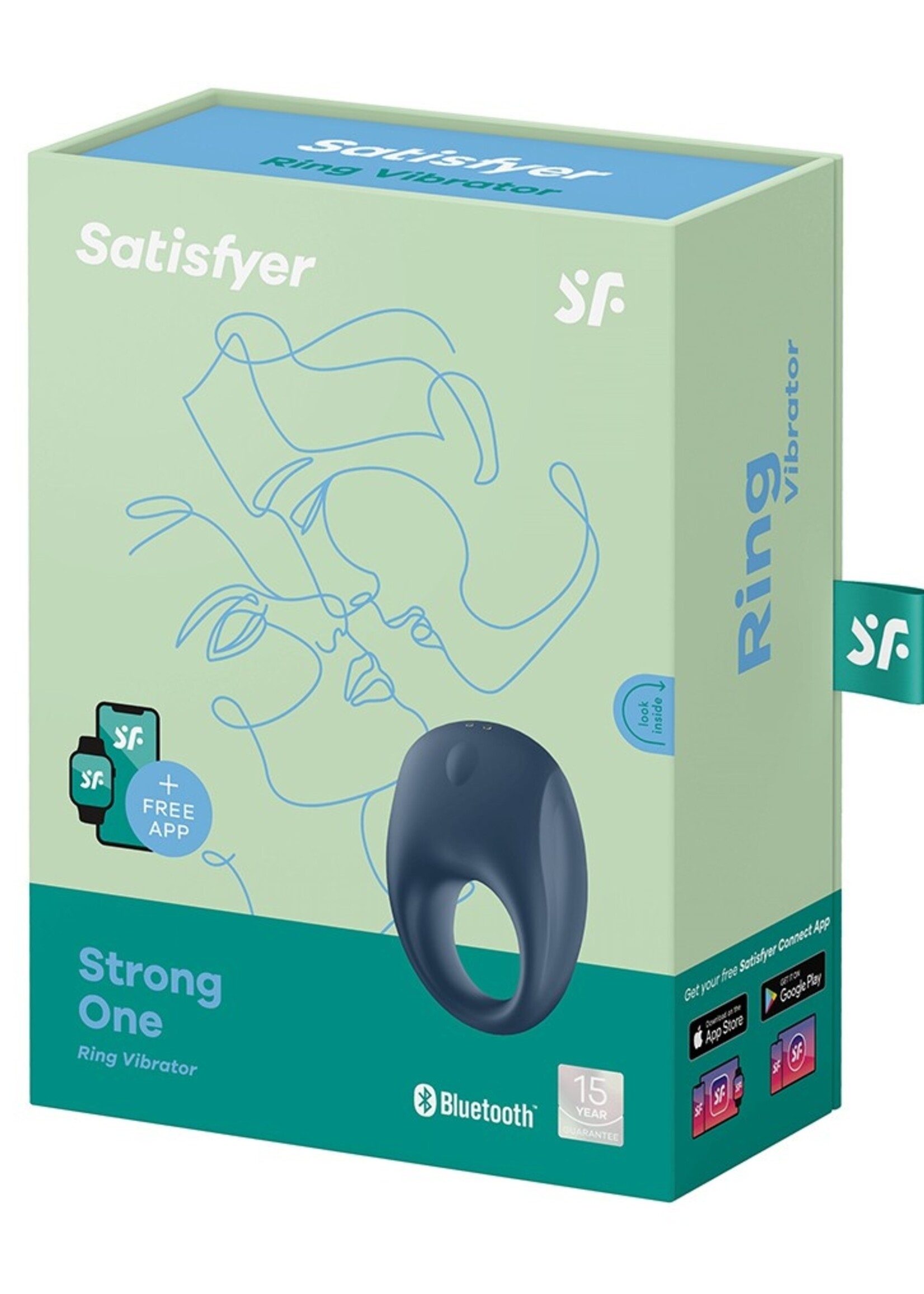 Satisfyer Strong One – Penisring met app-bediening