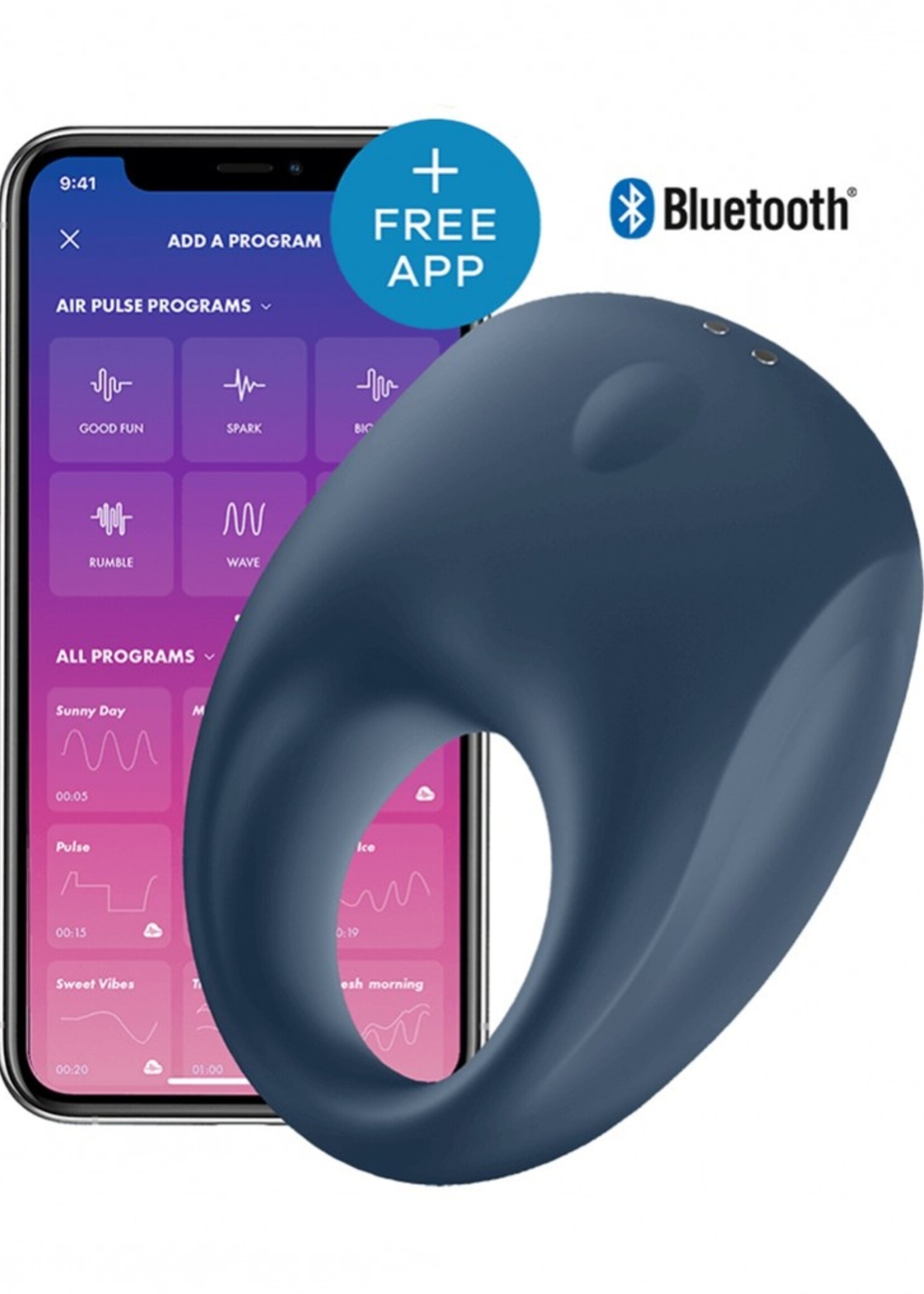 Satisfyer Strong One – Penisring met app-bediening